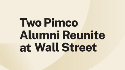 Two Pimco Alumni Reunite news image