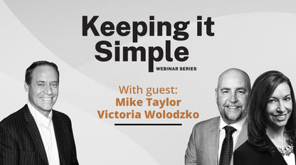 Keeping it Simple with Mike Taylor and Victoria Wolodzko image