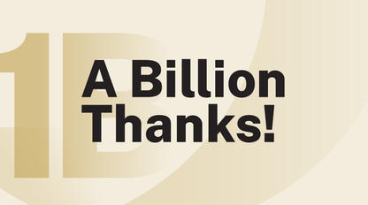 Simplify One Billion Thanks image