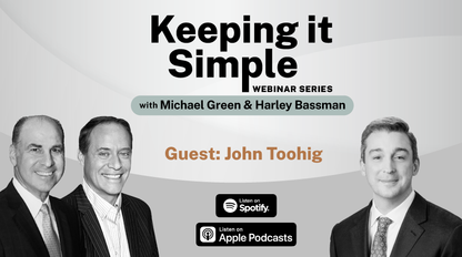 Keeping it Simple with John Toohig