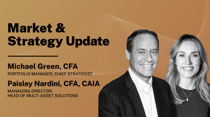 Market & Strategy Update with Mike Green and Paisley Nardini